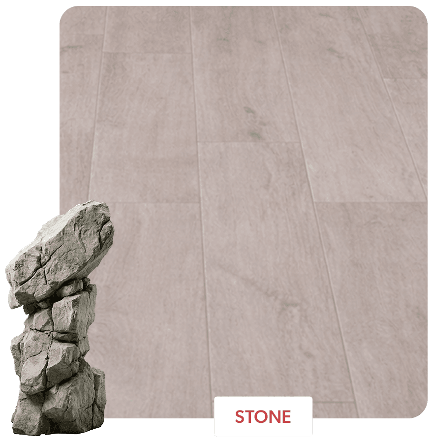 Stone-look SPC flooring