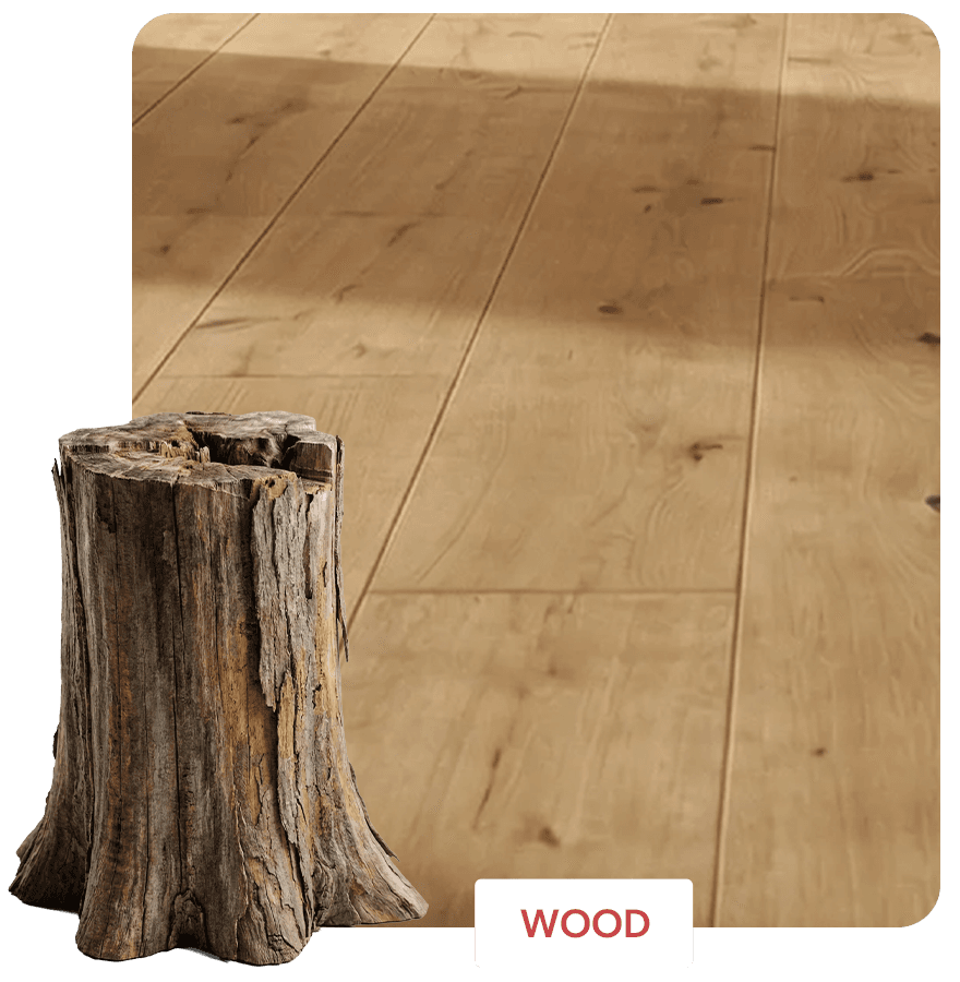 Wood-look SPC flooring